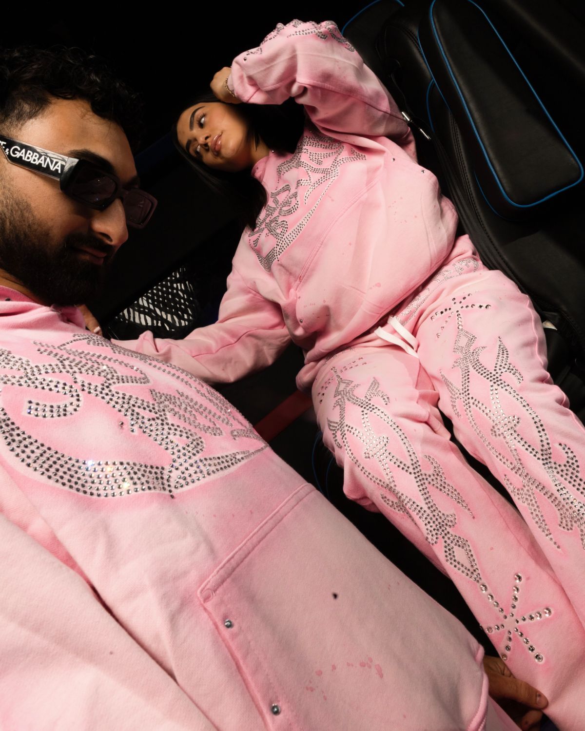 STBZ Rhinestonez Pink Set
