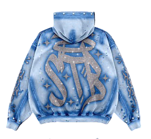 STBZ Rhinestonez Baby Blue Set