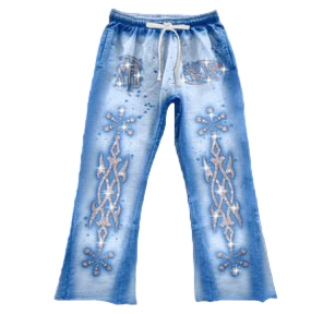 STBZ Rhinestonez Baby Blue Set