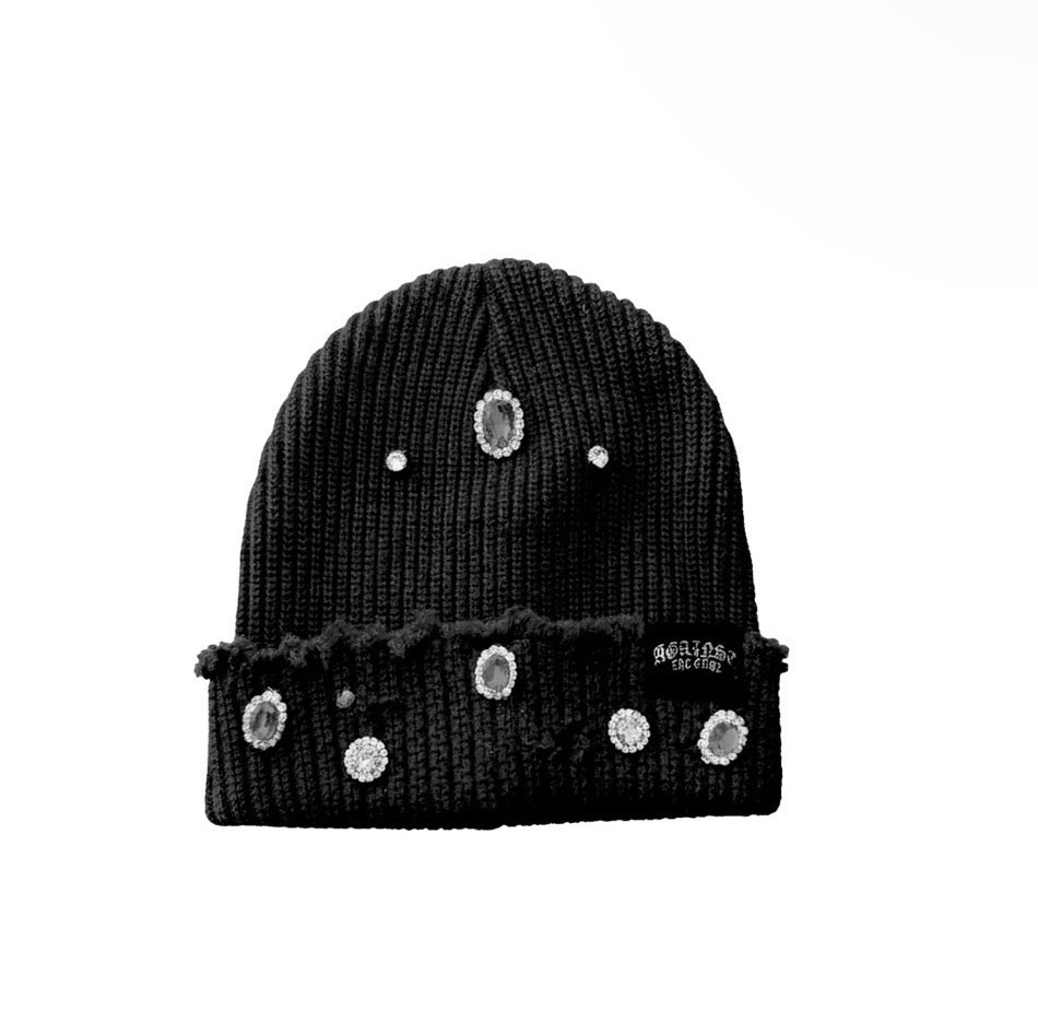 AGO RHINESTONE BEANIE